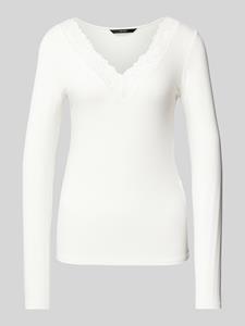 Vero Moda Top met lange mouwen en kant, model 'ROSA'