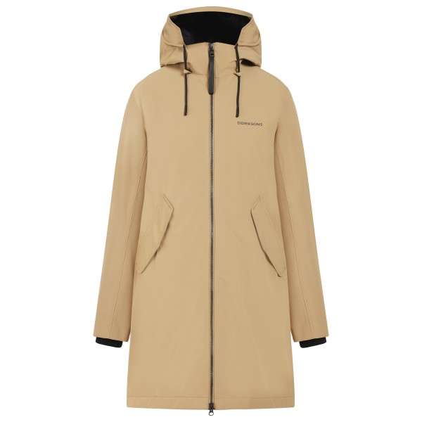 Didriksons  Women's Fia Parka - Lange jas, beige