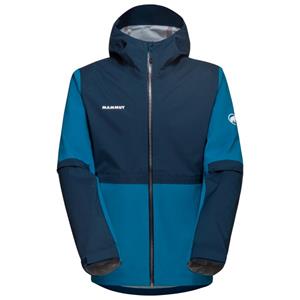 Mammut  Linard Guide Hardshell Hooded Jacket - Regenjas, blauw