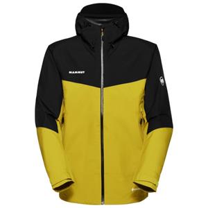 Mammut  Convey Tour Hardshell Hooded Jacket - Regenjas, geel/zwart