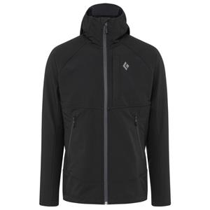 Black Diamond  Element Hoody - Softshelljack, zwart