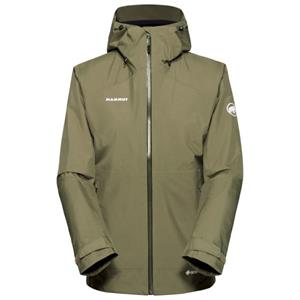 Mammut  Convey Tour HS Hooded Jacket Women - Hardshelljas, olijfgroen