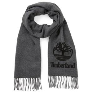 Timberland  Yarn Dye Scarf with Printed Logo - Sjaal, grijs