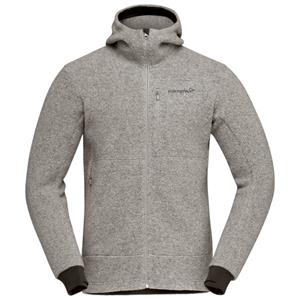 Norrøna  Femund Warmwool3 Hood - Fleecevest, grijs