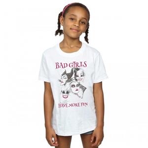 Disney Girls Bad Girls hebben meer plezier katoenen T-shirt