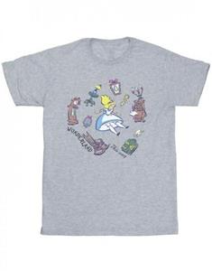 Disney meisjes Alice In Wonderland vallend katoenen T-shirt