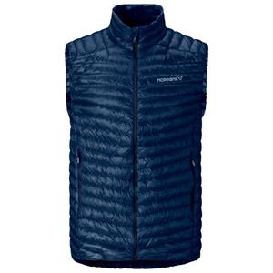 Norrøna  Trollveggen Superlight Down800 Vest - Donzen bodywarmer, blauw