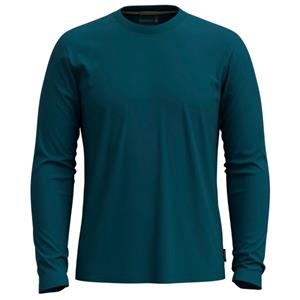 SmartWool  Perfect Crew Long Sleeve Tee - Merinoshirt, blauw