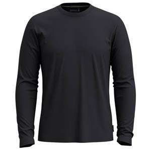 SmartWool  Perfect Crew Long Sleeve Tee - Merinoshirt, zwart