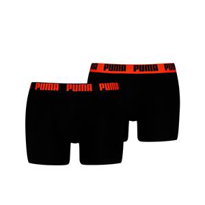 Puma Boxershorts Basic 2-pack Black/Orange-L