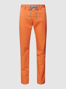 Alberto Regular fit stoffen broek met tunnelkoord, model 'JUMP'