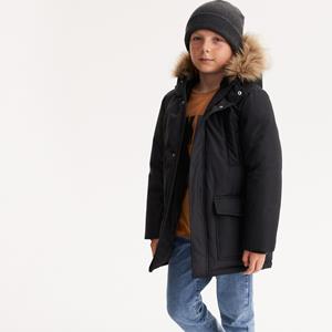 LA REDOUTE COLLECTIONS Warme jas met kap, gevoerd in sherpa