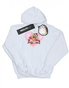 Looney Tunes Heren Taz Valentijnsdag Crazy In Love Hoodie