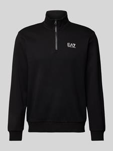 EA7 Emporio Armani Sweatshirt met schipperskraag