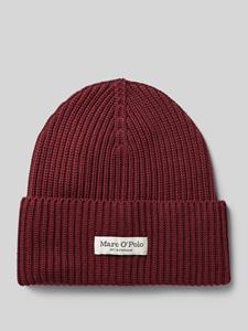 Marc O'Polo Beanie met labelpatch