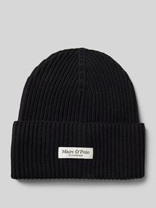 Marc O'Polo Beanie met labelpatch