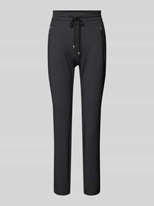 MAC Skinny fit stoffen broek met elastische band, model 'EASY SMART'