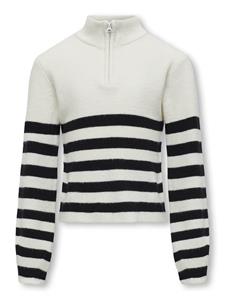 Only Kogfranca Half Zip L/s Stripe Knt N: