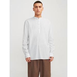 Jack & Jones Overhemd met lange mouwen JJESUMMER TUNIC LINEN BLEND SHIRT LS SN