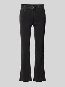 Vero Moda Regular fit high waist jeans met open zoom, model 'SHEILA'