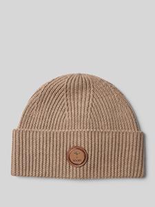 JOOP! Collection Beanie met labelbadge, model 'Feranto'