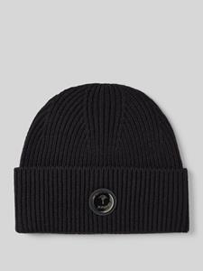 JOOP! Collection Beanie met labelbadge, model 'Feranto'