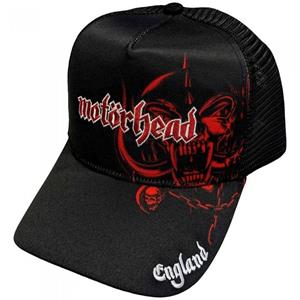 Pertemba FR - Apparel Motorhead Unisex Volwassen Engeland Mesh Back Baseball Cap