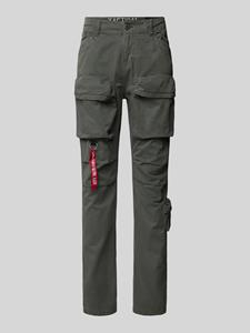 Alpha industries Regular fit cargobroek met riemlussen, model 'Tactical Pant'