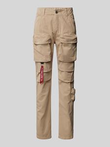 Alpha industries Regular fit cargobroek met riemlussen, model 'Tactical Pant'