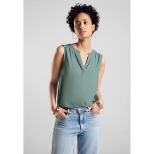 STREET ONE Shirttop met ingesneden hals