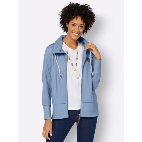 Casual Looks Shirtjasje Sweatvest (1-delig)