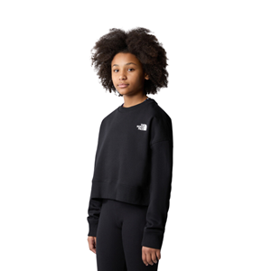 The north face Kids Cutline Crew Fleece Sweatshirt TNF Black