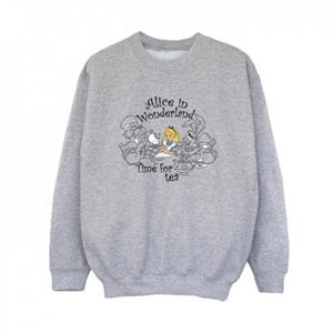 Disney jongens Alice In Wonderland tijd voor thee Sweatshirt