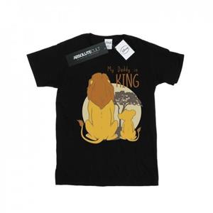 Disney Girls The Lion King Mijn papa is koning katoenen T-shirt