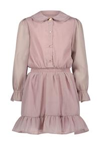 Le Chic Meisjes jurk voile - Swanka - Sweet plums