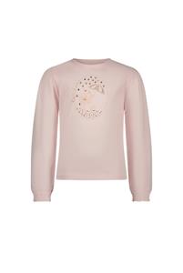 Le Chic Meisjes t-shirt paraplu - Nonsy - Roze quartz