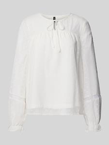 Vero Moda Blouse met vetersluitingen, model 'LEAH'