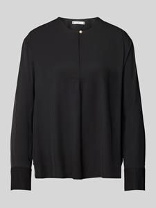 Tommy Hilfiger Blouse van pure viscose met labeldetail, model 'FLUID'