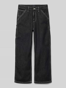 Jack & jones Straight leg jeans met labelpatch, model 'ALEX CARPENTER'