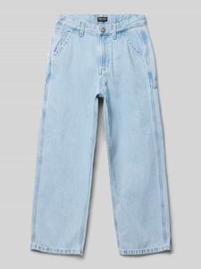 Jack & jones Straight leg jeans met labelpatch, model 'ALEX'