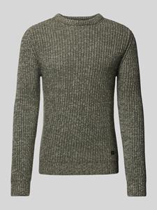 JOOP! JEANS Gebreide pullover met ronde hals, model 'Oro'