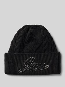 Guess Beanie met labelstitching, model 'ROSELYN'