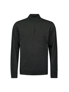 No- Excess Male Truien N2185 Pullover Half Zip 2 Coloured Melange