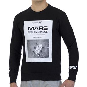 NASA Sudadera Básica manga larga y cuello redondo MARS03S hombre