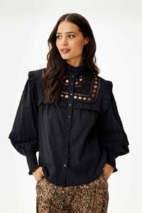 IN FRONT FINE SHIRT 16394 999 (Black 999)