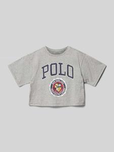 Polo Ralph Lauren Teens Kort T-shirt met labelprint