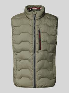 Tom Tailor Regular fit bodywarmer met borstzak met rits