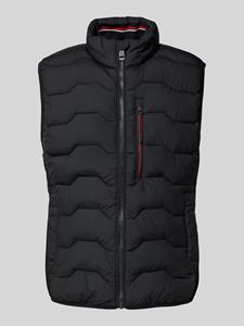 Tom Tailor Regular fit bodywarmer met borstzak met rits