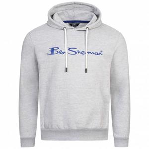 Ben Sherman Casual Heren Hoody 0067810G-GRIJS MARL