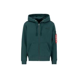 Alpha Industries Hoodie  Men - Hoodies Back Print Zip Hoody